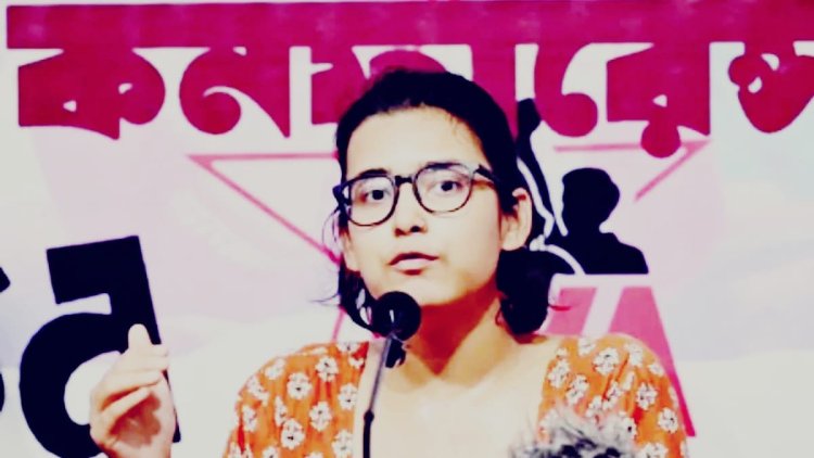 प्रेस कॉन्फ्रेंस में अचानक लगे 'बंद करो, दफा हो जाओ' के नारे, नेहा बोरा बोलीं- आंदोलन नहीं रुकेगा