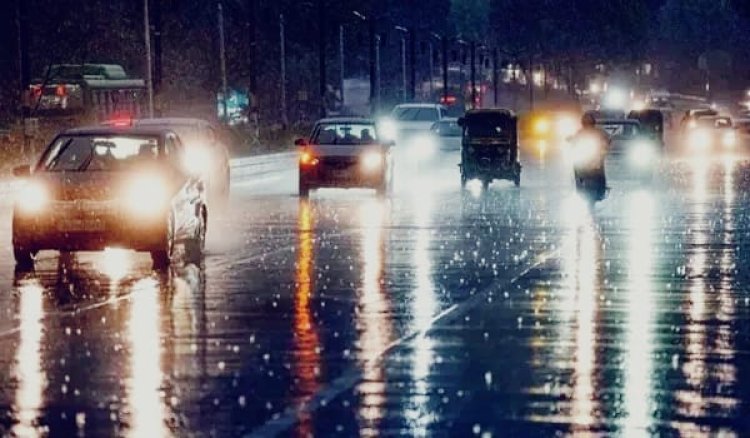 जयपुर में बदला मौसम का मिजाज, कई इलाकों में झमाझम बारिश के साथ गिरे चने के आकार के ओले